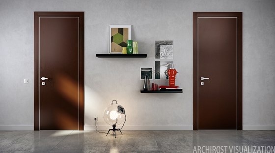3D  Визуализация: Doors Triumfalnaya Marka